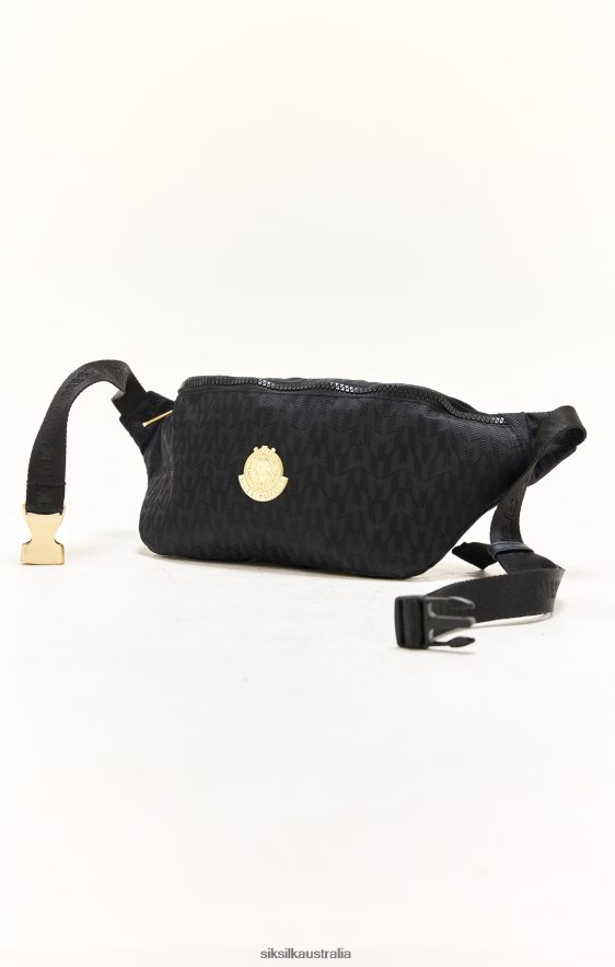 Unisex Bag TB82N619 SikSilk x Messi Black Bumbag