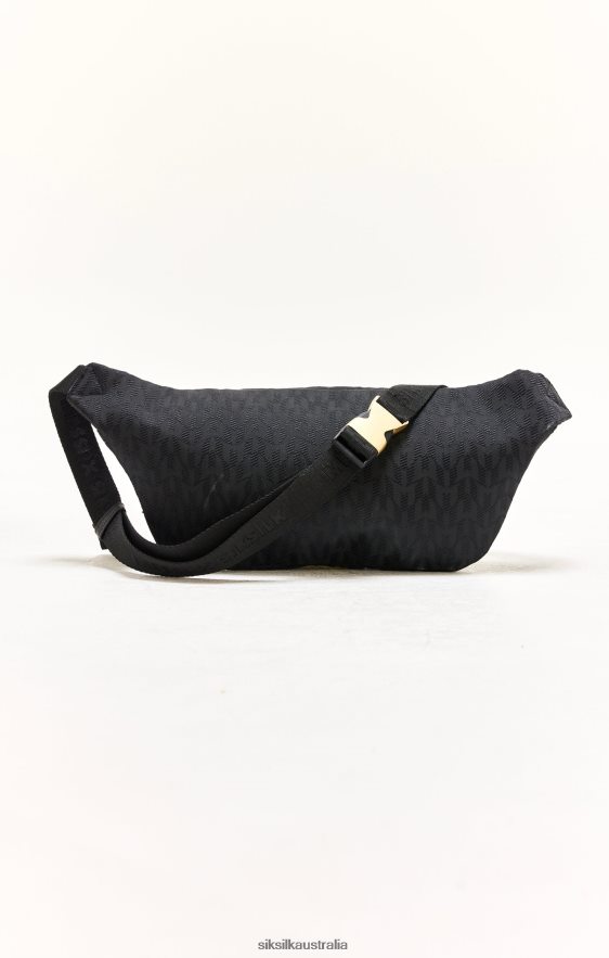 Unisex Bag TB82N619 SikSilk x Messi Black Bumbag