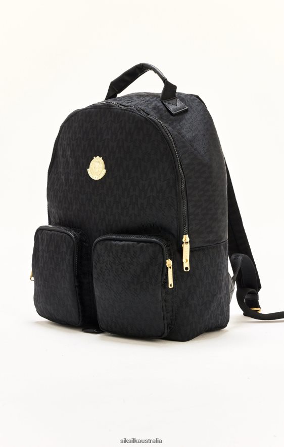 Unisex Bag TB82N622 SikSilk x Messi Black Rucksack