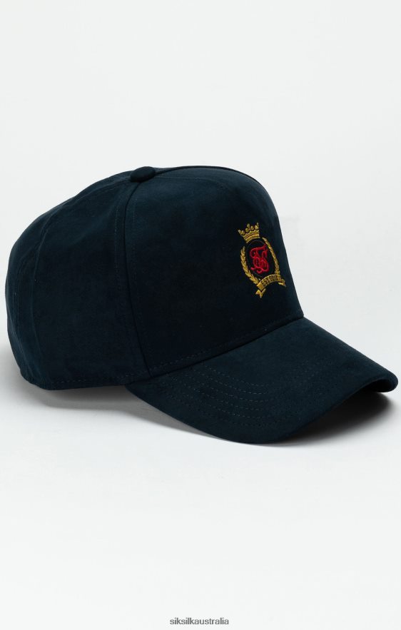 Unisex Accessory TB82N235 SikSilk Navy Crest Trucker Cap