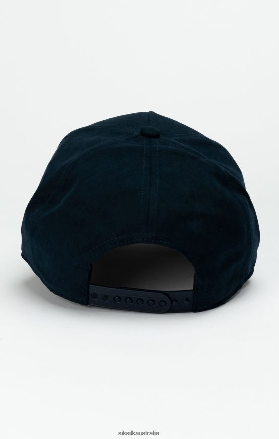 Unisex Accessory TB82N235 SikSilk Navy Crest Trucker Cap