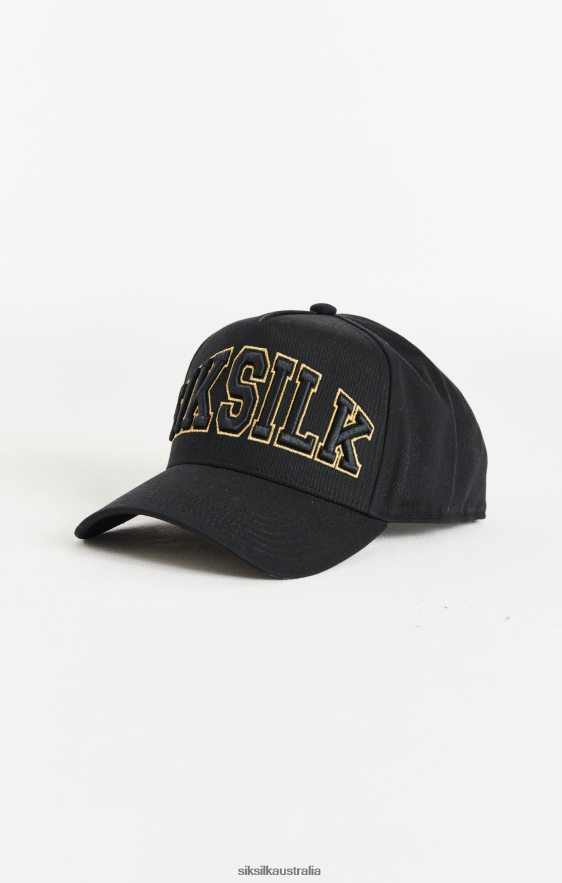 Unisex Accessory TB82N238 SikSilk Black Cap