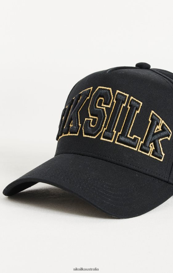 Unisex Accessory TB82N238 SikSilk Black Cap