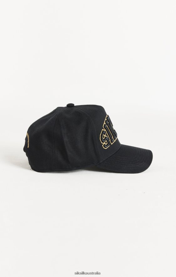 Unisex Accessory TB82N238 SikSilk Black Cap