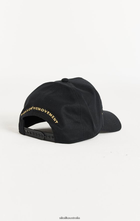 Unisex Accessory TB82N238 SikSilk Black Cap