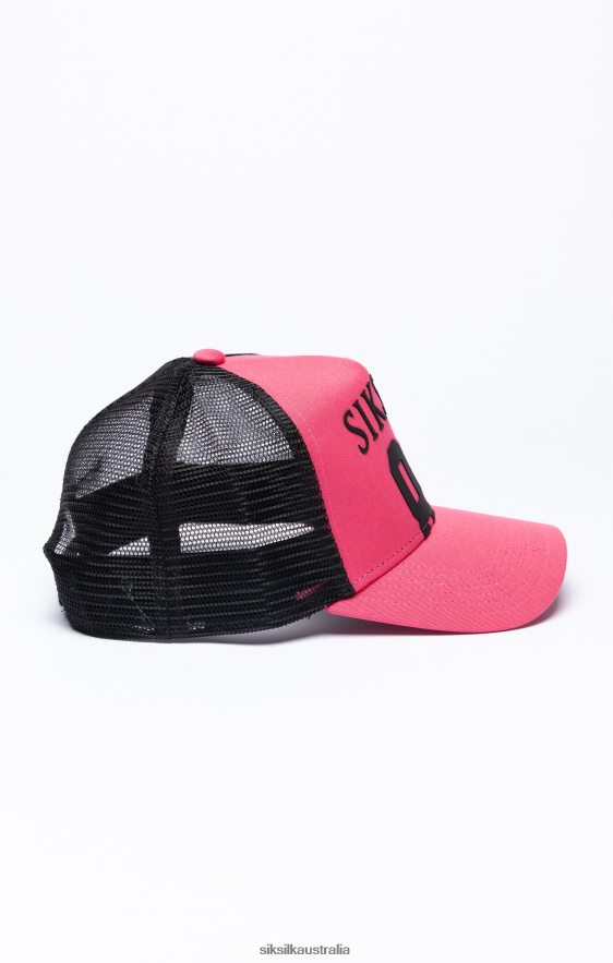 Unisex Accessory TB82N244 SikSilk Pink 89 Mesh Trucker Cap