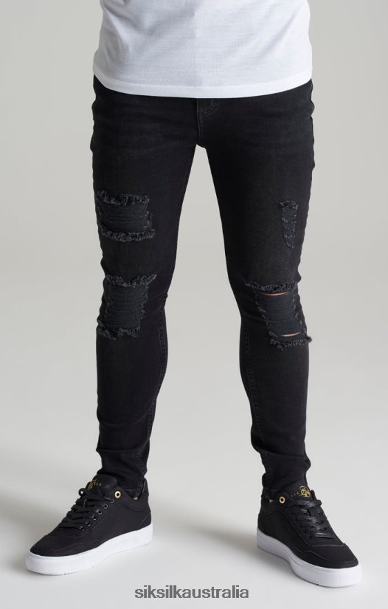 Boys Apparel TB82N310 SikSilk Distressed Skinny Denim Jean
