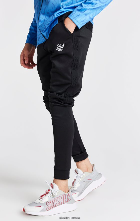 Boys Apparel TB82N302 SikSilk Black Skinny Fit Jogger