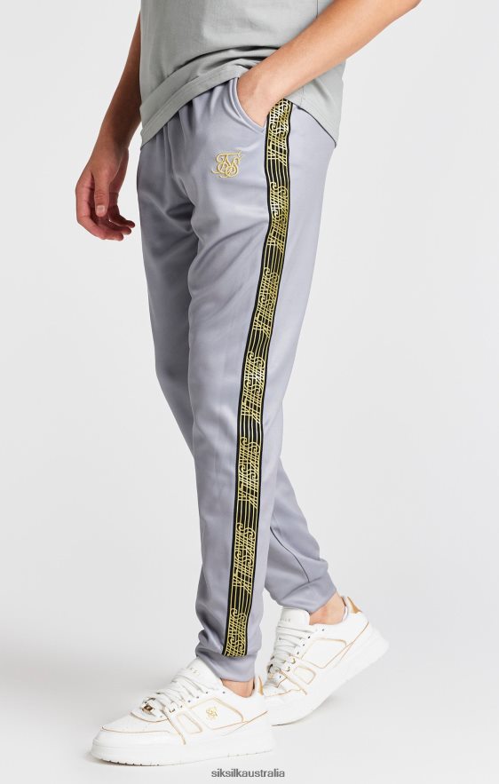 Boys Apparel TB82N303 SikSilk Grey Taped Jogger