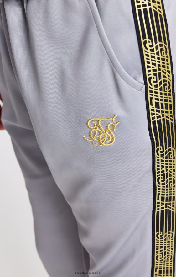 Boys Apparel TB82N303 SikSilk Grey Taped Jogger