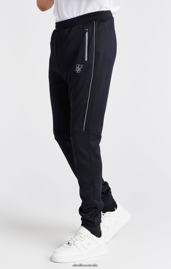 Boys Apparel TB82N304 SikSilk Black Poly Jogger