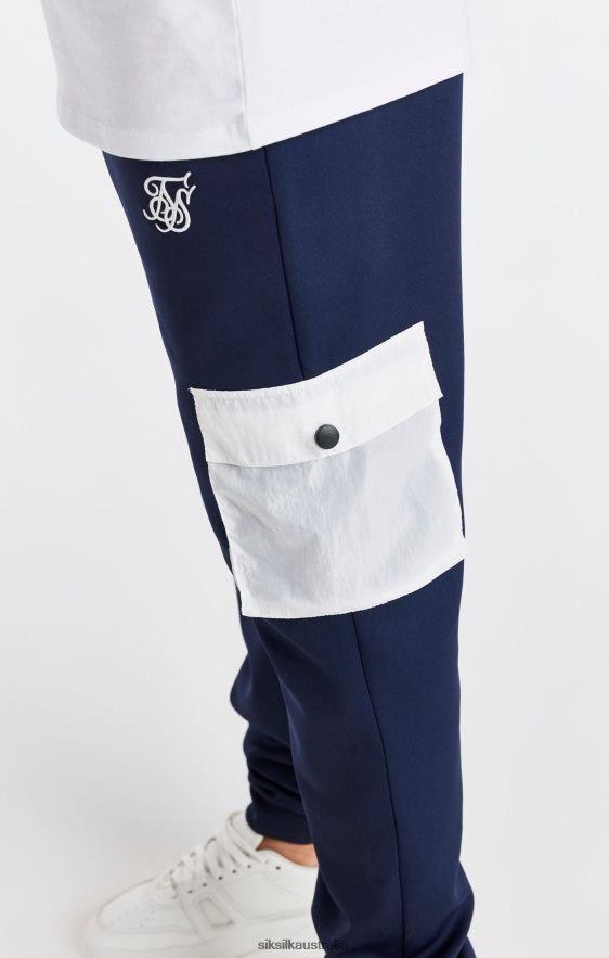 Boys Apparel TB82N306 SikSilk Navy Pocket Cargo Pant