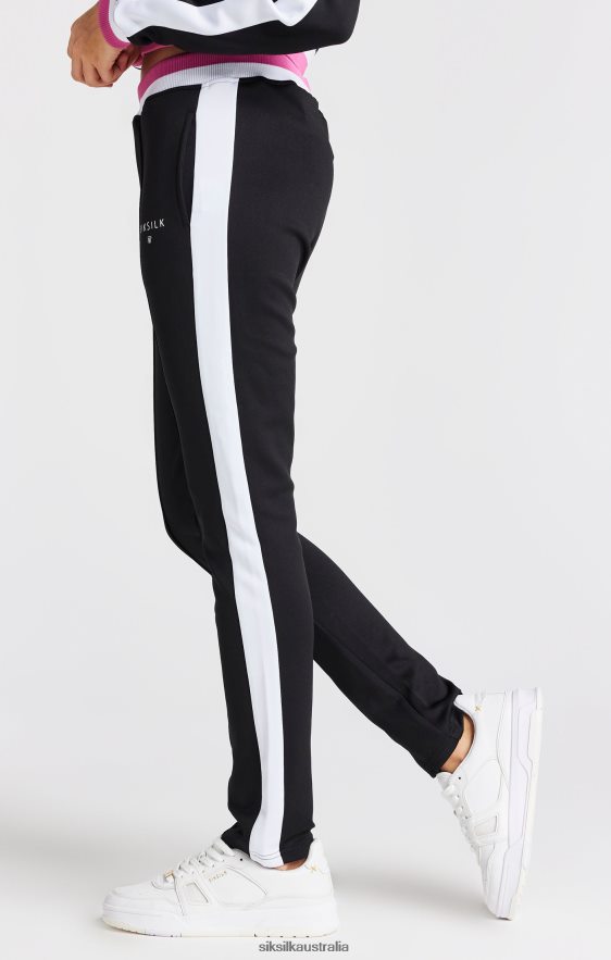 Girls Apparel TB82N353 SikSilk Black Retro Track Pant