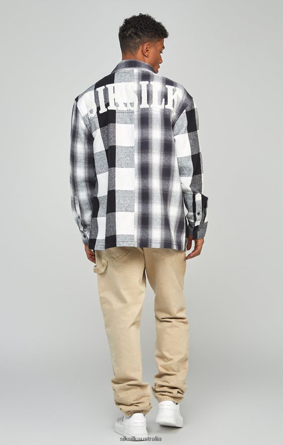 Men Apparel TB82N555 SikSilk Ecru Straight Fit Carpenter Denim