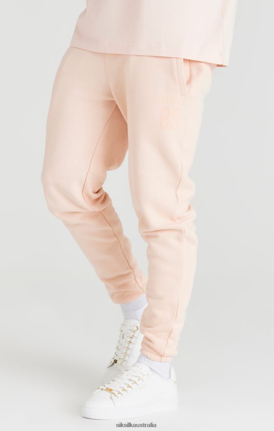 Men Apparel TB82N534 SikSilk Pink Relaxed Fit Cuff Jogger