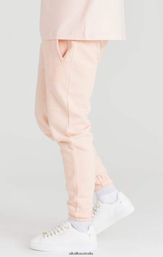 Men Apparel TB82N534 SikSilk Pink Relaxed Fit Cuff Jogger