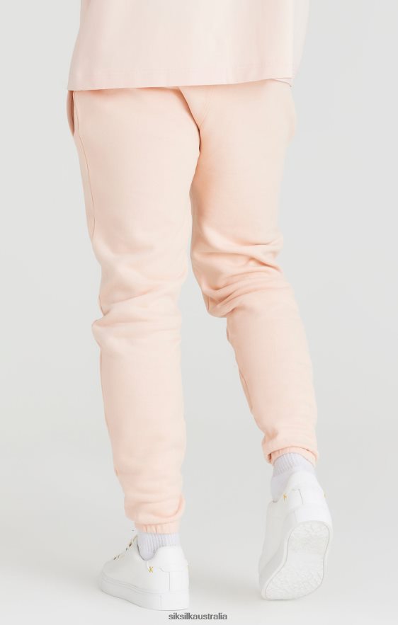Men Apparel TB82N534 SikSilk Pink Relaxed Fit Cuff Jogger