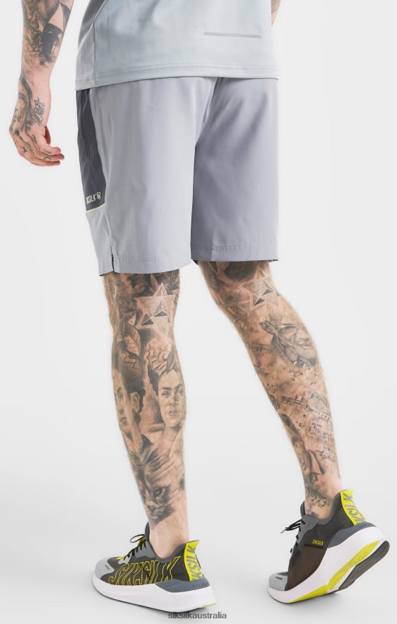 Men Apparel TB82N565 SikSilk Grey Sports Marl Woven Short