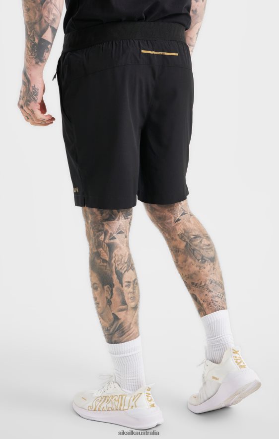 Men Apparel TB82N590 SikSilk Black Sports Short