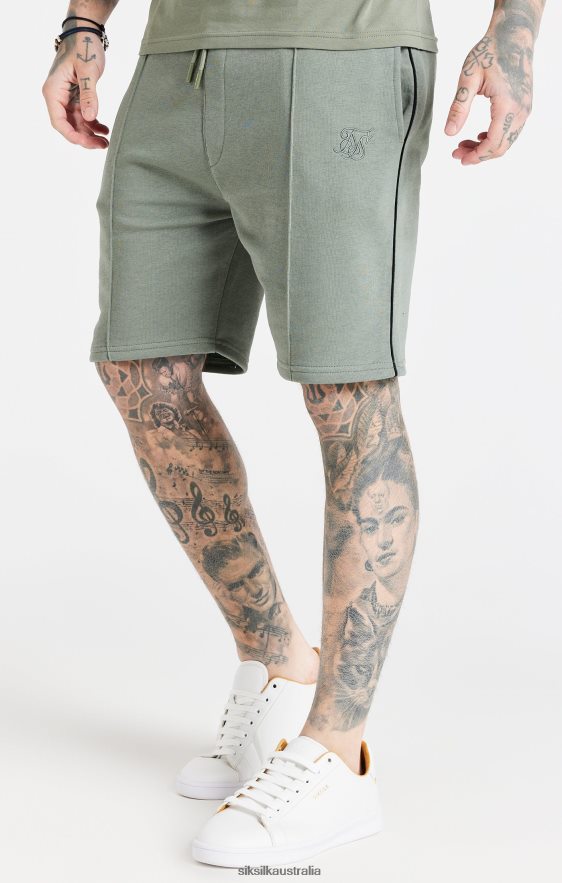 Men Apparel TB82N612 SikSilk Khaki Smart Short