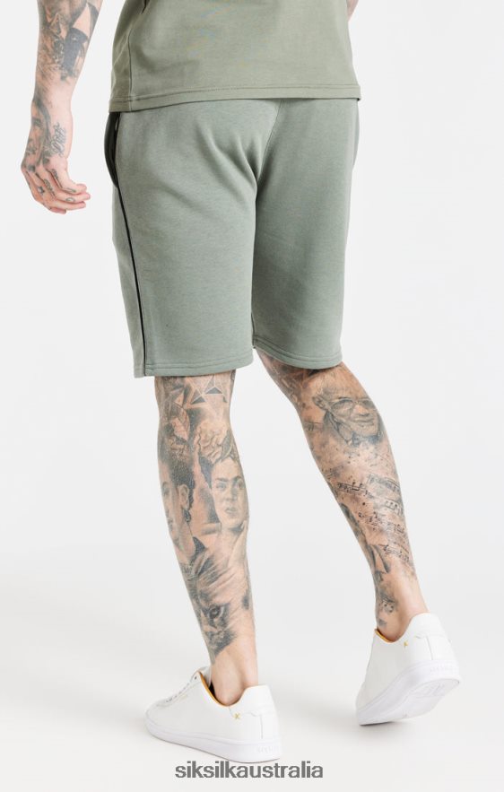 Men Apparel TB82N612 SikSilk Khaki Smart Short