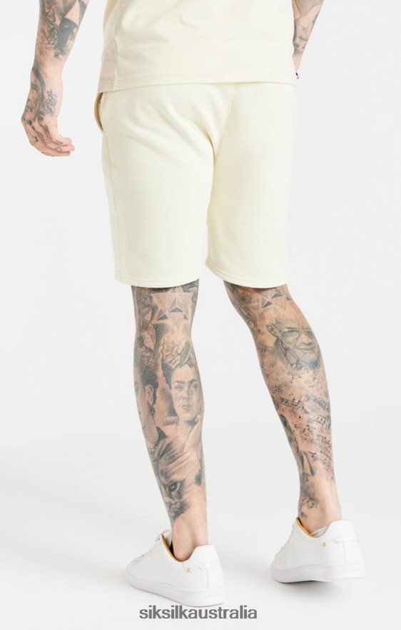 Men Apparel TB82N613 SikSilk Ecru Smart Short