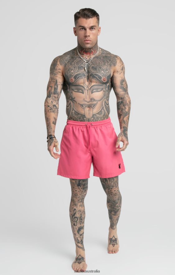 Men Apparel TB82N616 SikSilk Pink Swim Short