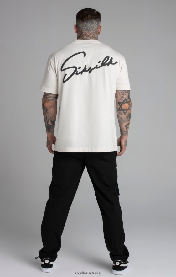 Men Apparel TB82N512 SikSilk Black Ripstop Cargo Pants