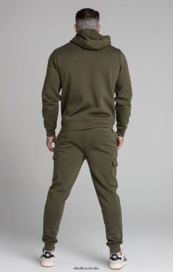 Men Apparel TB82N515 SikSilk Khaki Essential Cargo Jogger