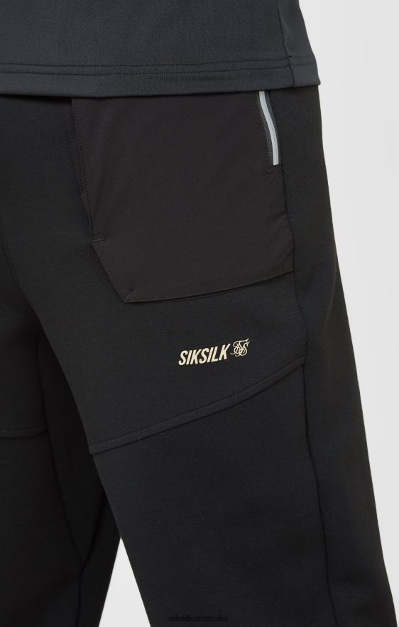 Men Apparel TB82N520 SikSilk Black Sports Pant