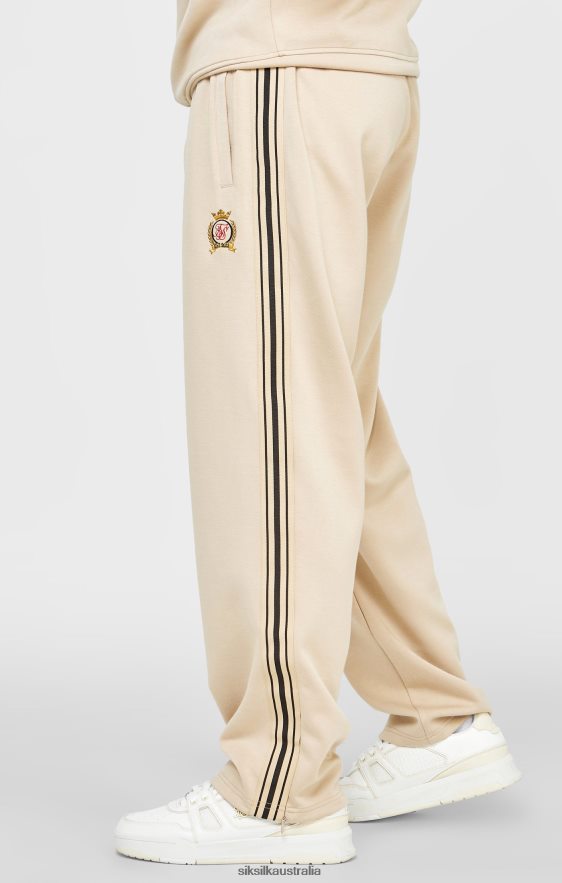 Men Apparel TB82N528 SikSilk Ecru Loose Fit Pant