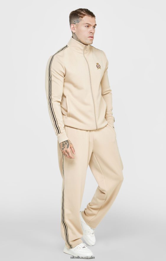 Men Apparel TB82N528 SikSilk Ecru Loose Fit Pant