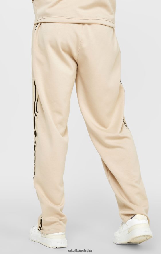 Men Apparel TB82N528 SikSilk Ecru Loose Fit Pant