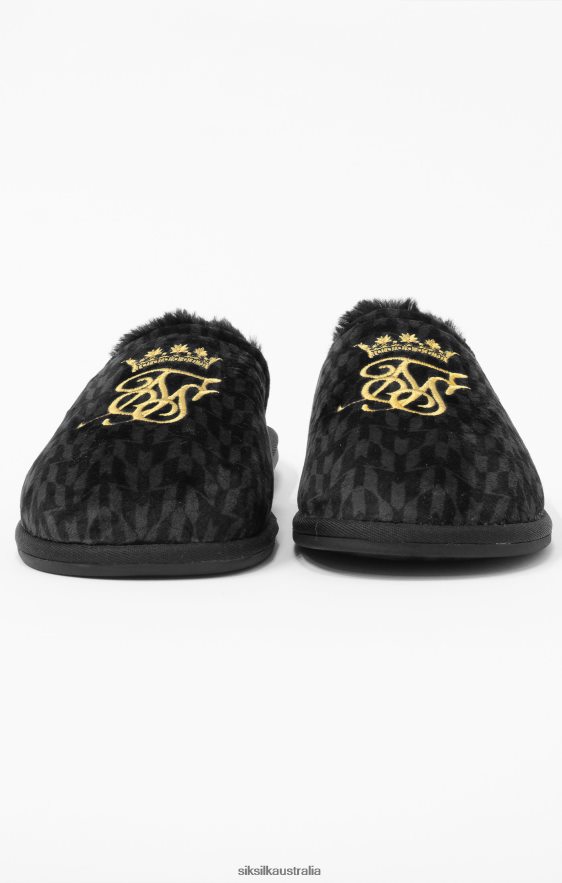 Men Footwear TB82N23 SikSilk x Messi Black Slippers