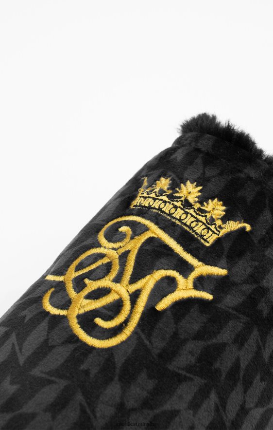 Men Footwear TB82N23 SikSilk x Messi Black Slippers