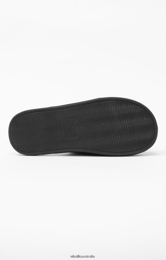 Men Footwear TB82N23 SikSilk x Messi Black Slippers