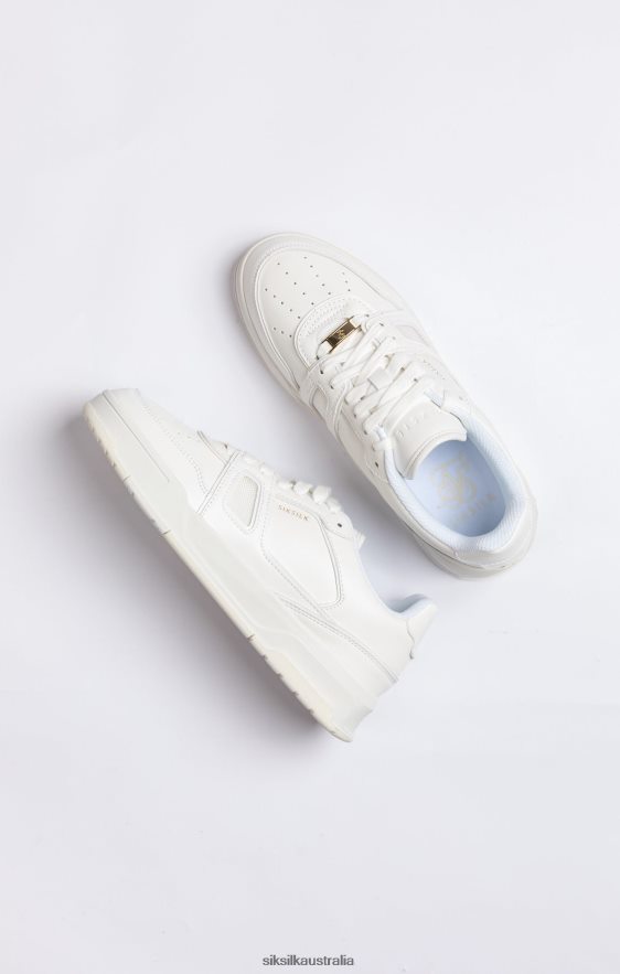 Men Footwear TB82N14 SikSilk White Low-Top Court Trainer