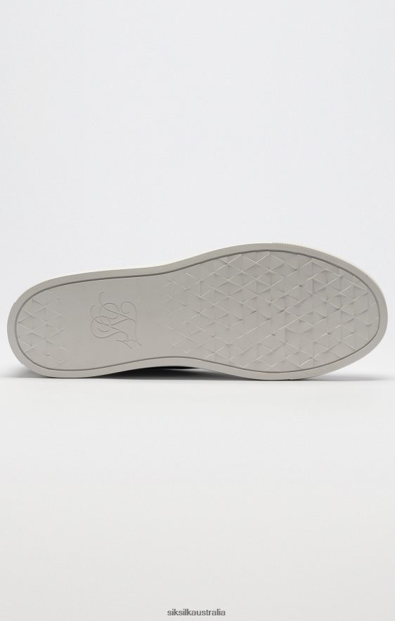 Men Footwear TB82N16 SikSilk White Kirkie Snakeskin Effect