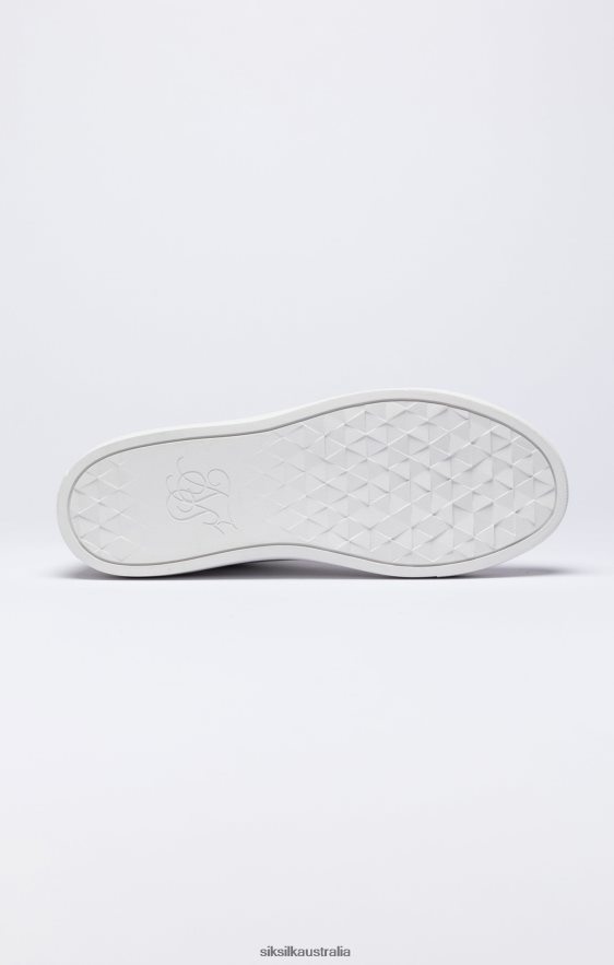 Men Footwear TB82N19 SikSilk White Classic High-Top Trainer