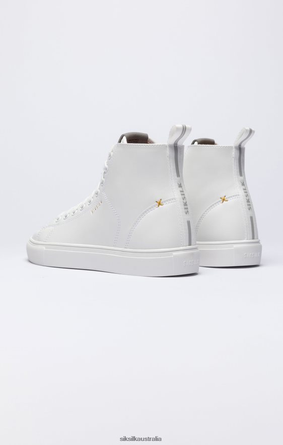 Men Footwear TB82N19 SikSilk White Classic High-Top Trainer