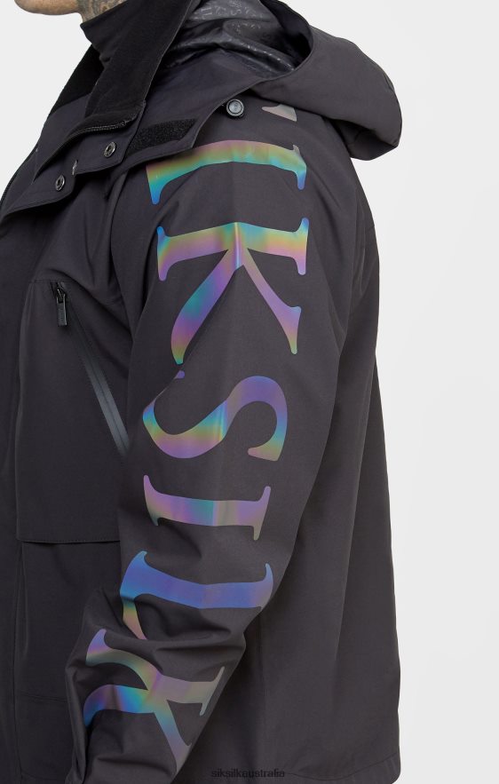 Men Apparel TB82N484 SikSilk Black Technical Jacket
