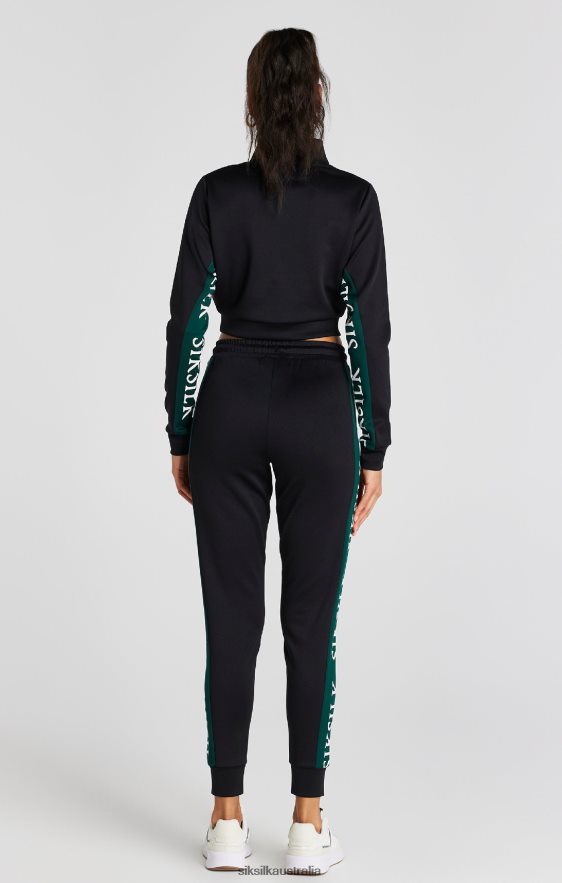 Women Apparel TB82N156 SikSilk Black Track Pant