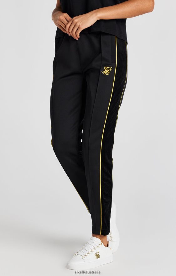 Women Apparel TB82N160 SikSilk Black Track Pant
