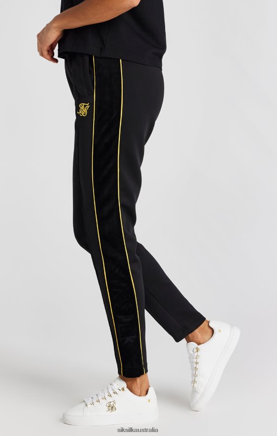 Women Apparel TB82N160 SikSilk Black Track Pant