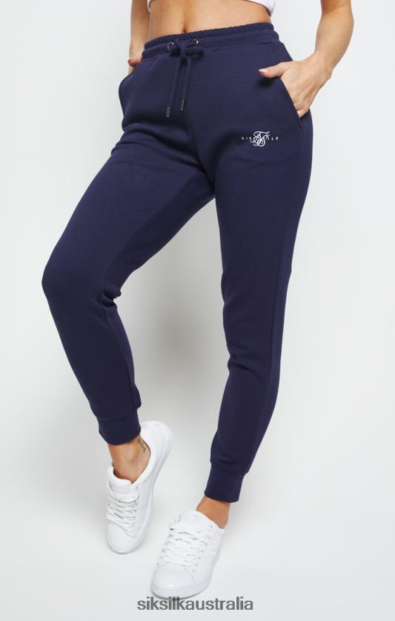 Women Apparel TB82N165 SikSilk Navy Essential Jogger
