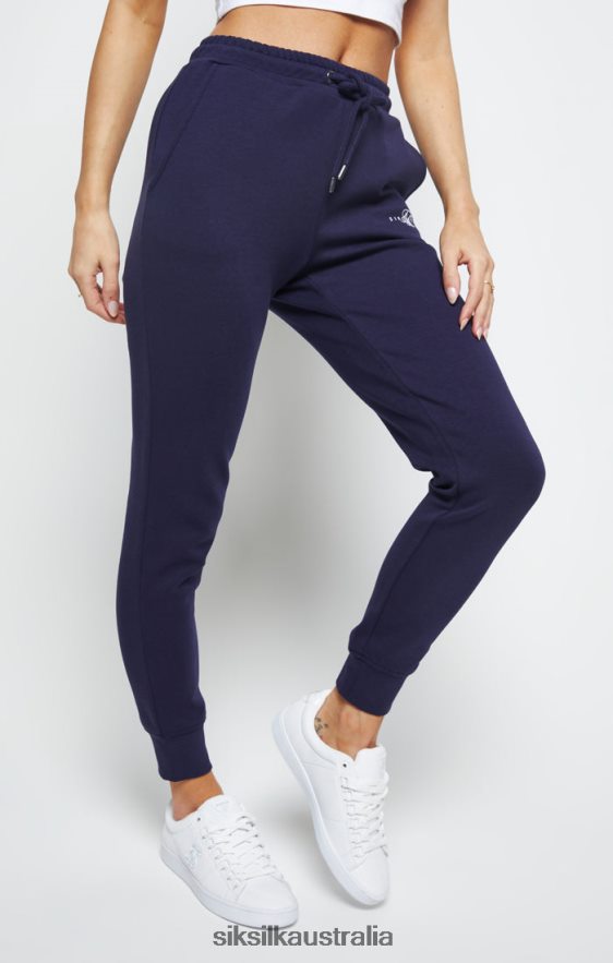 Women Apparel TB82N165 SikSilk Navy Essential Jogger
