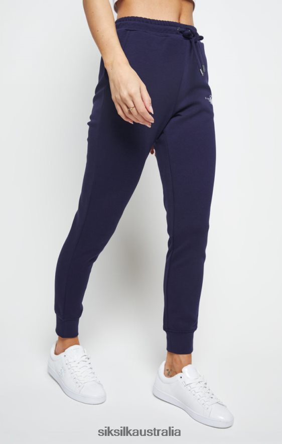 Women Apparel TB82N165 SikSilk Navy Essential Jogger