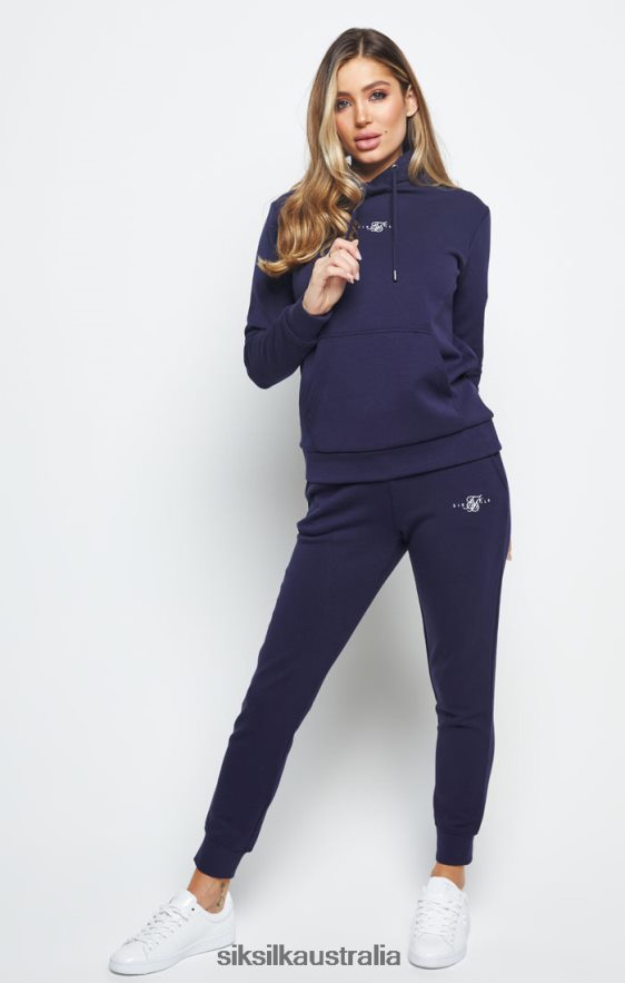Women Apparel TB82N165 SikSilk Navy Essential Jogger