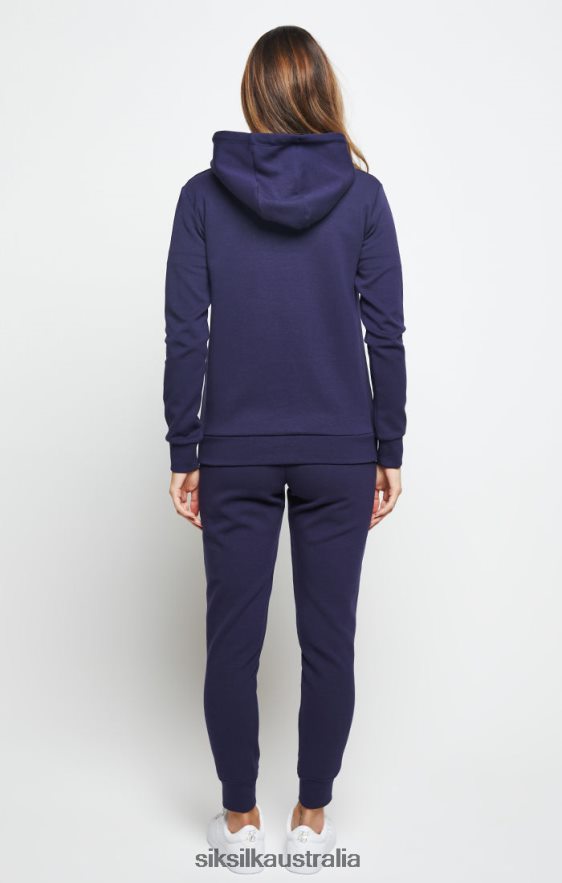 Women Apparel TB82N165 SikSilk Navy Essential Jogger