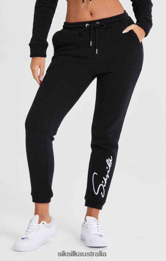 Women Apparel TB82N166 SikSilk Essential Jogger - Black